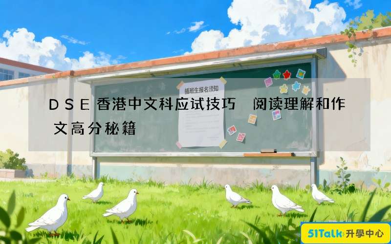 DSE香港中文科应试技巧 阅读理解和作文高分秘籍